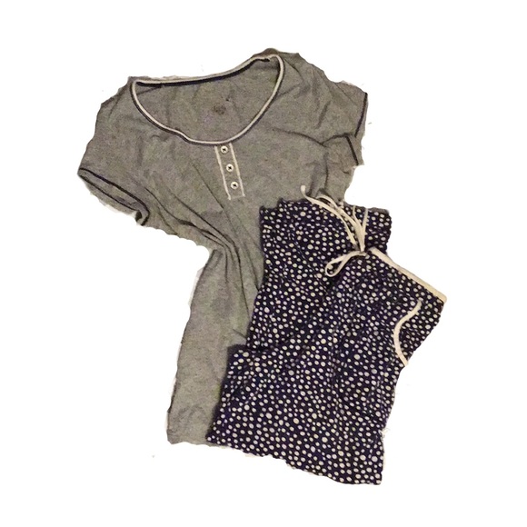 Other - Medium cropped pant pajama set very cute look